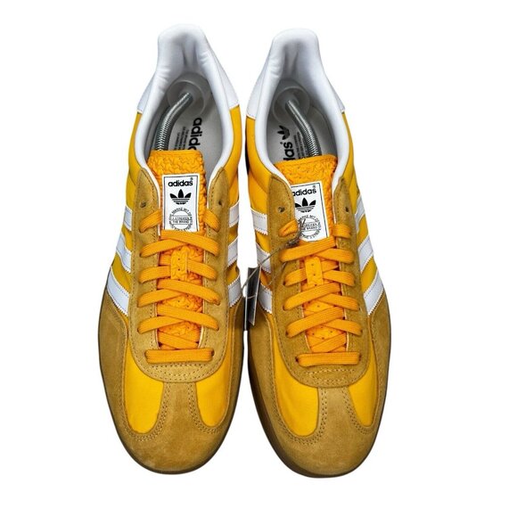 Adidas Gazelle Indoor Crew Yellow White Shoes IE6606 Men\'s Sizes 12 - 13 * main image 6
